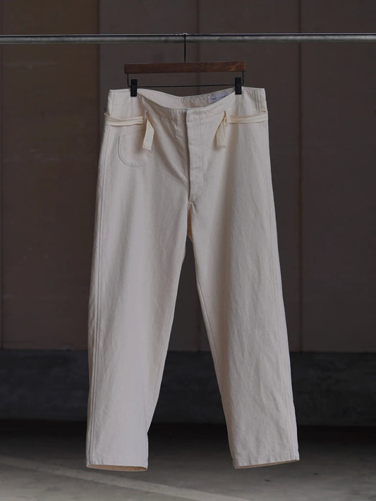 FUKUBORI | Railway Pants 生成り