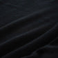 nonnotte | Draping shaw collar V pulloover Deep Black