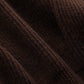 nonnotte | Draping Triangle Turtle Neck Pullover Chicory Coffee