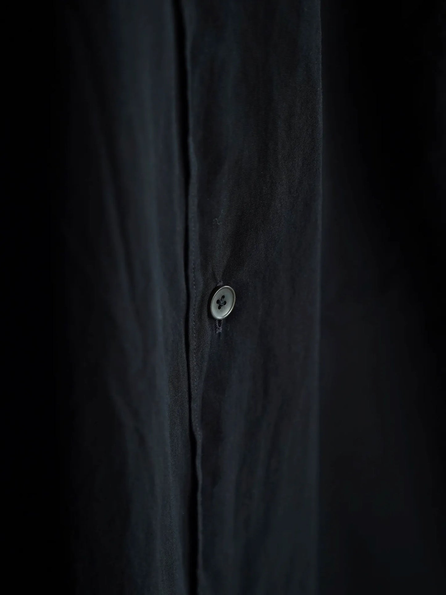COMOLI | ブラック コモリシャツ BLACK