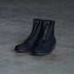 PETROSOLAUM | H center zip [Horse reverse] black