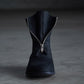 PETROSOLAUM | H center zip [Horse reverse] black