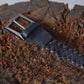 PETROSOLAUM | Hand-braided handle belt black
