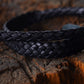 PETROSOLAUM | Hand-braided handle belt black