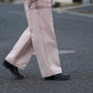 SARTO | [SULFUR DYING HEAVY CANVAS] CARGO PANTS WASHED L.PINK