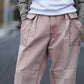 SARTO | [SULFUR DYING HEAVY CANVAS] CARGO PANTS WASHED L.PINK