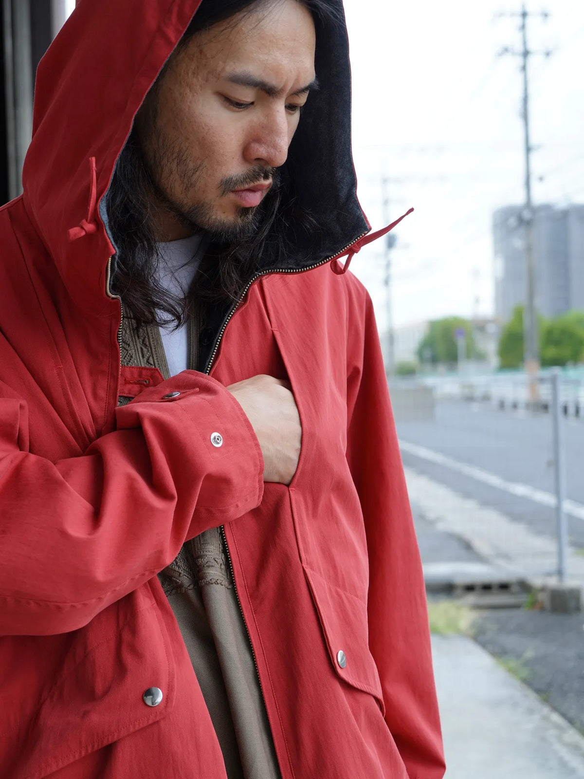 sarto-cotton-nylon-twill-light-wool-flannel-wool-lining-mountain-parka-red-m-gray-7