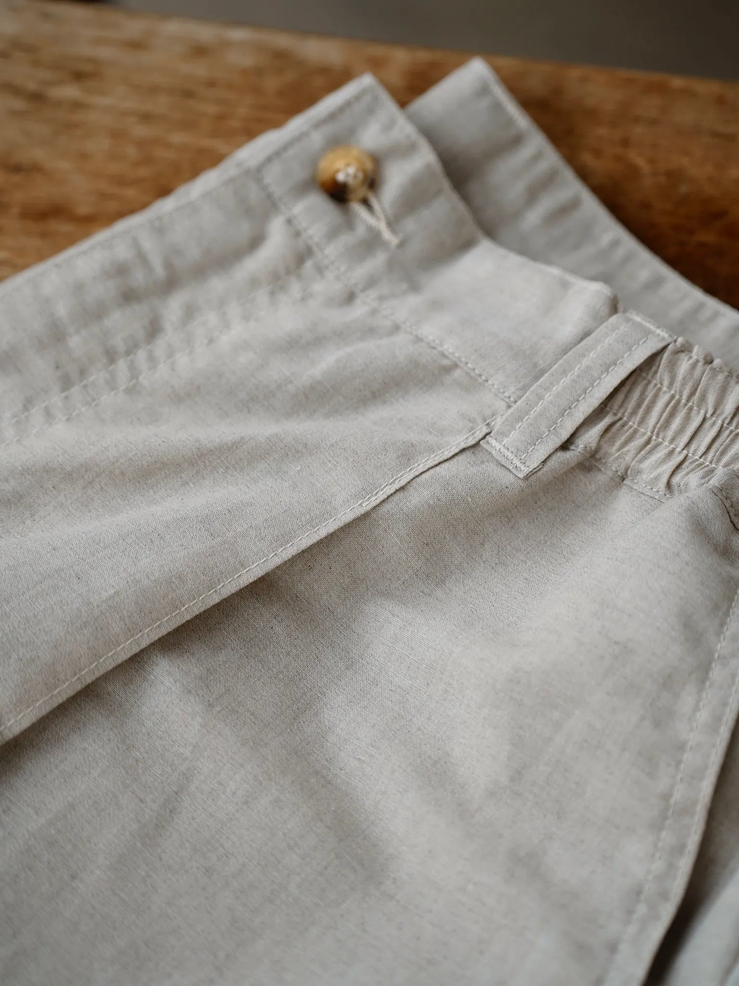 YE OLDE AND NEW MAN | RANDONNEUR03 CHINOS SHORTS ECRU