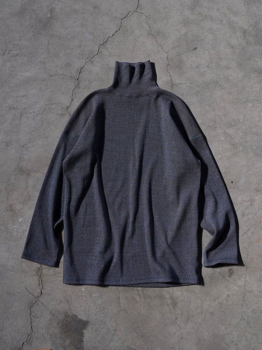 OLDE HOMESTEADER YOUTH | TWEEDISH RIB TURTLE NECK L/S DARK BLUE