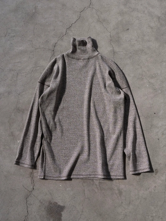 OLDE HOMESTEADER YOUTH | TWEEDISH RIB TURTLE NECK L/S CHARCOAL