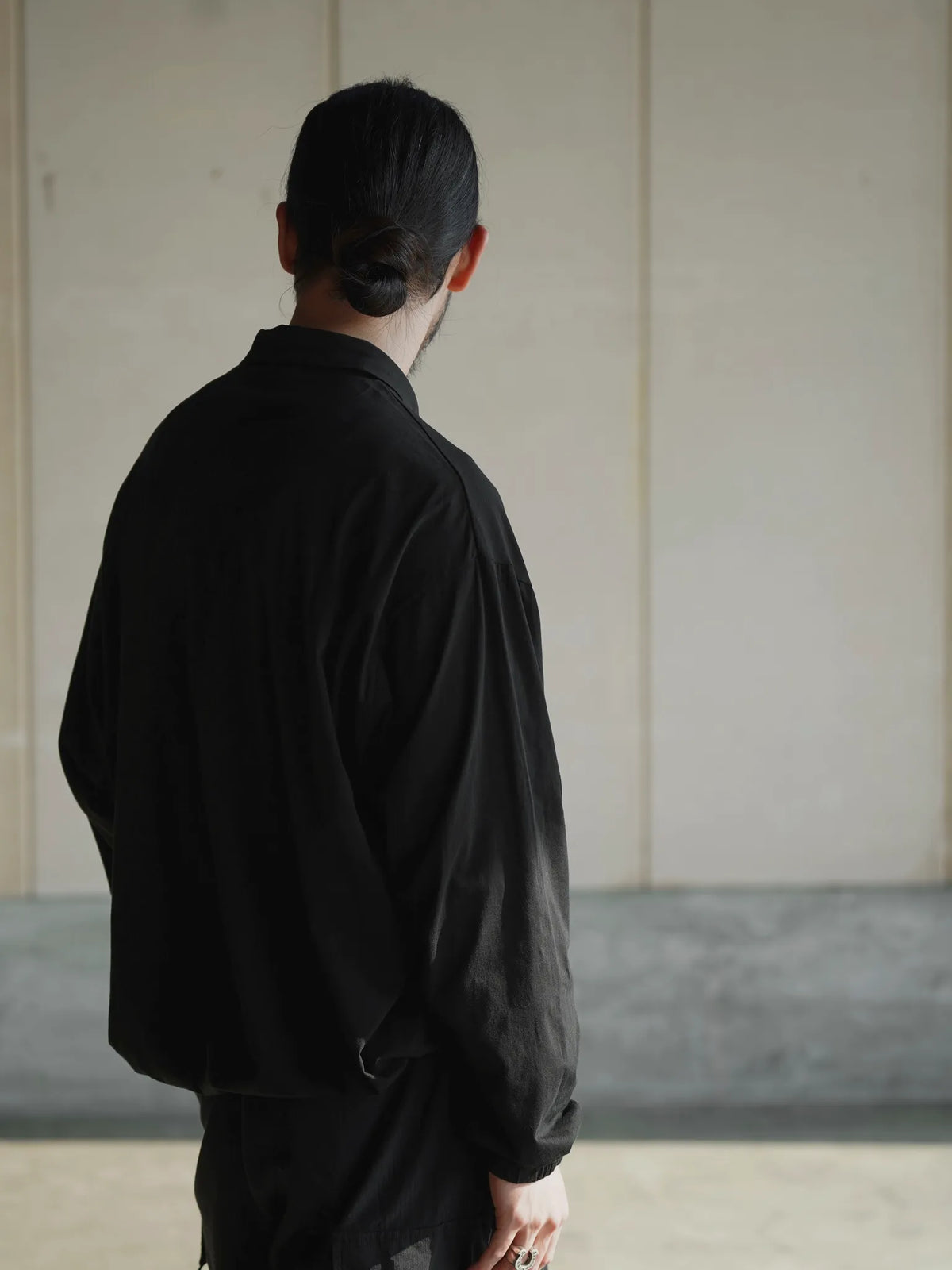 COMOLI THINコットン ジップジャケット BLACK | CASANOVA&CO COMOLI THINコットン ジップジャケット BLACK | CASANOVA&CO