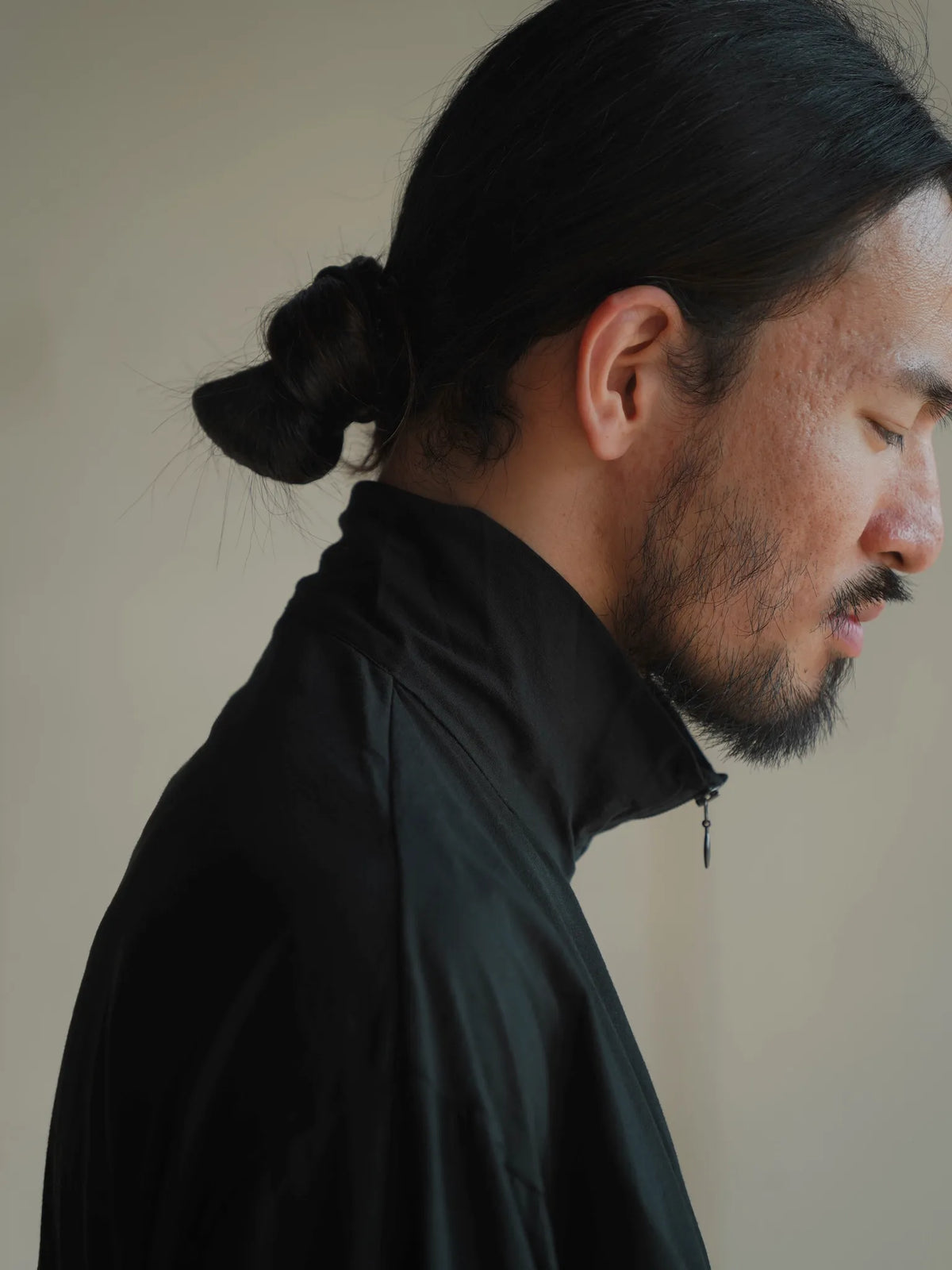 COMOLI THINコットン ジップジャケット BLACK | CASANOVA&CO COMOLI THINコットン ジップジャケット BLACK | CASANOVA&CO