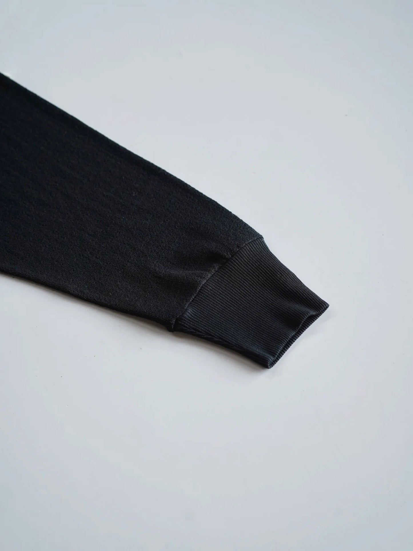 OLDE HOMESTEADER YOUTH | [BACK CREPE JERSEY] CREW NECK LONG SLEEVE BLACK
