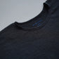 OLDE HOMESTEADER YOUTH | [BACK CREPE JERSEY] CREW NECK LONG SLEEVE BLACK