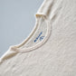 OLDE HOMESTEADER YOUTH | [BACK CREPE JERSEY] CREW NECK LONG SLEEVE ECRU
