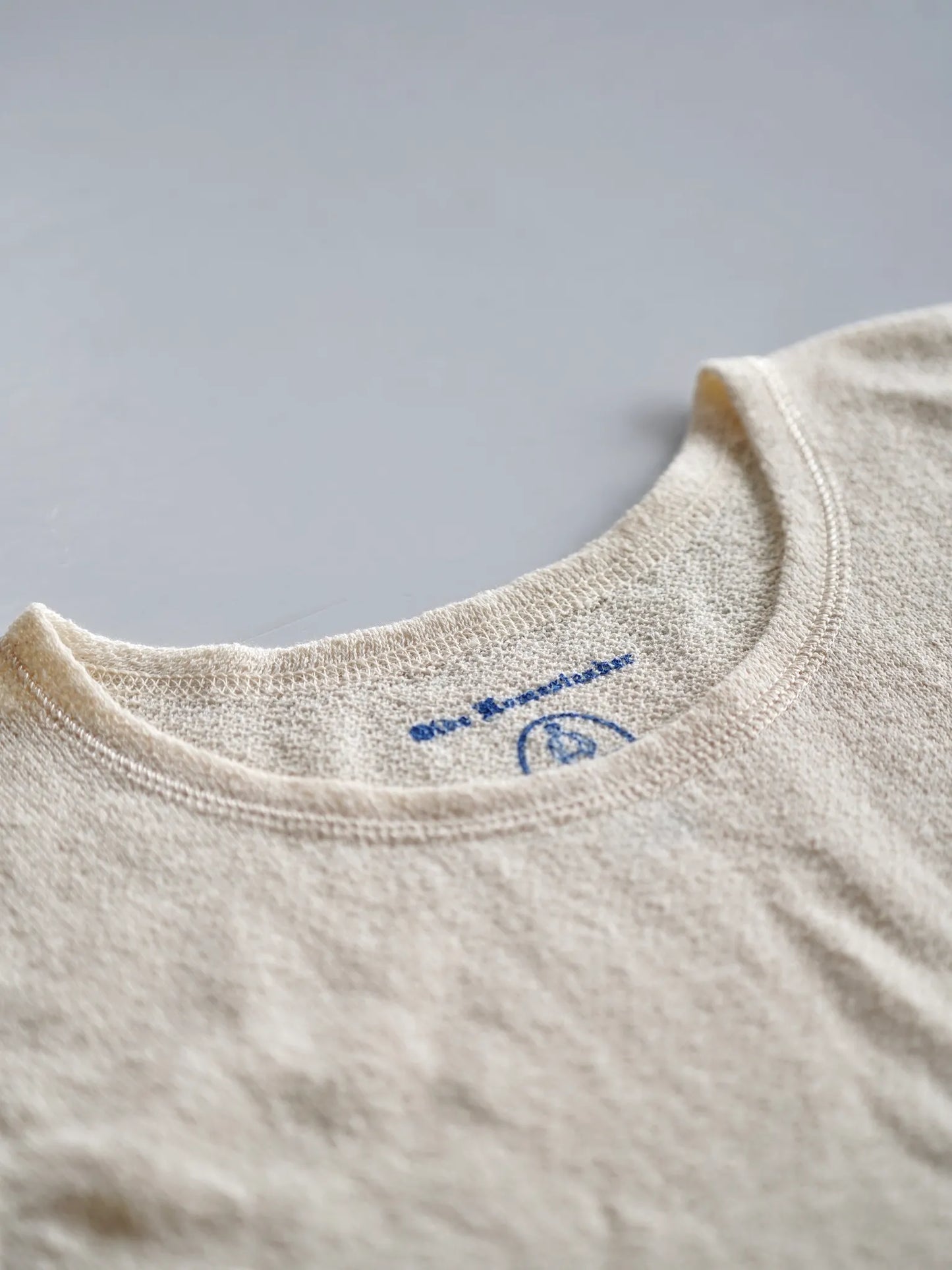 OLDE HOMESTEADER YOUTH | [BACK CREPE JERSEY] SLEEVELESS ECRU