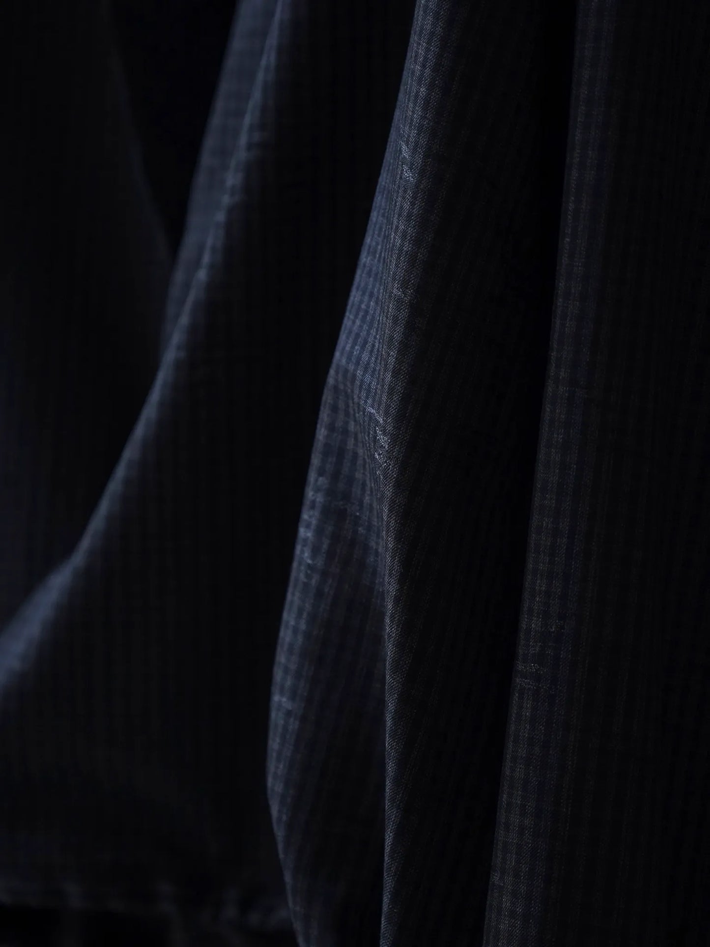 nonnotte | Draping Overlap Shirt Trace Bird Plaid