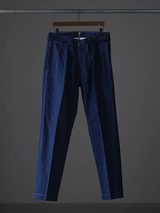 COHÉRENCE | ALAIN 10oz LOGGER DENIM INDIGO