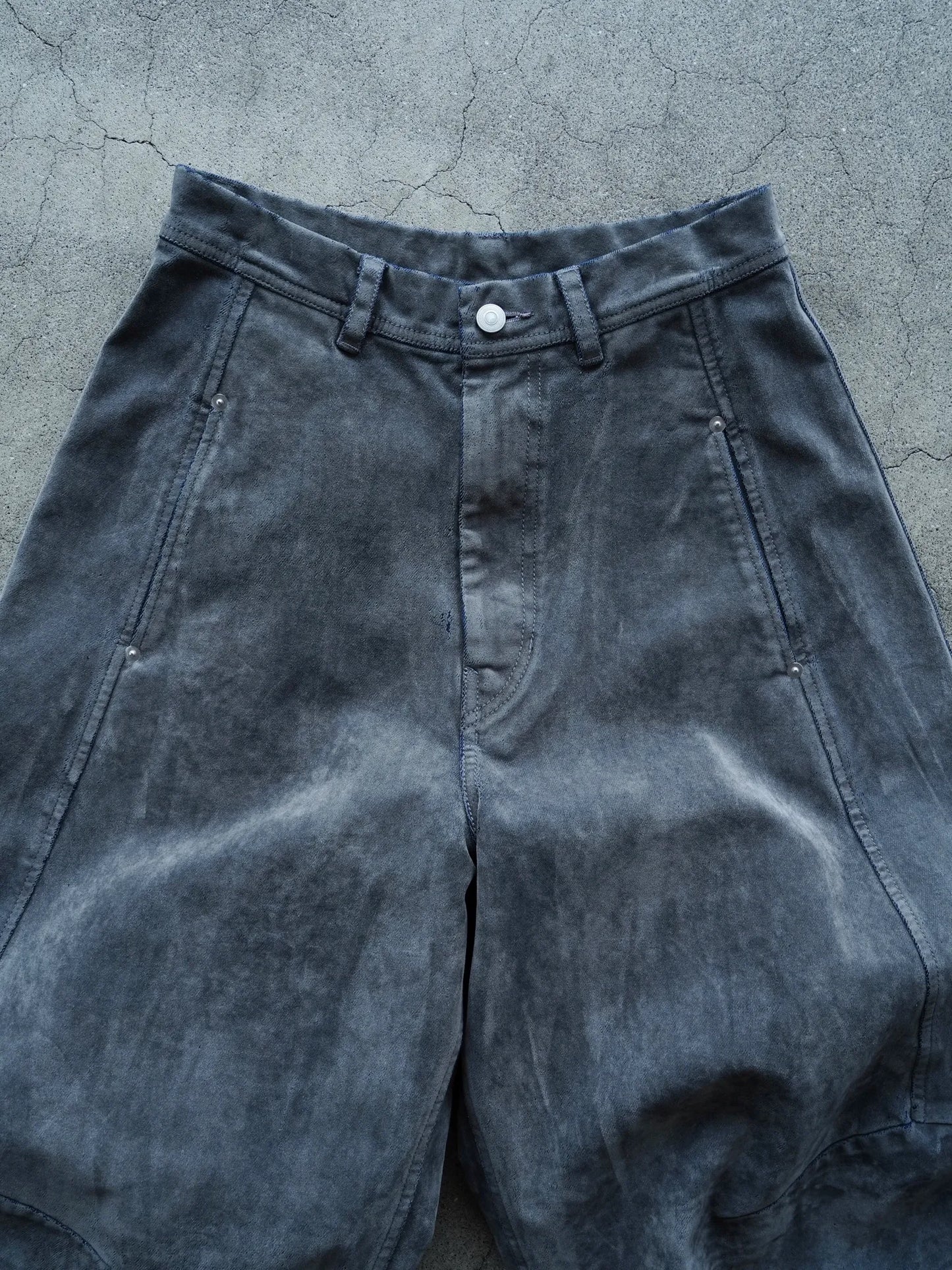 Nomàt | Curve PT / Flocky Denim Ash Black