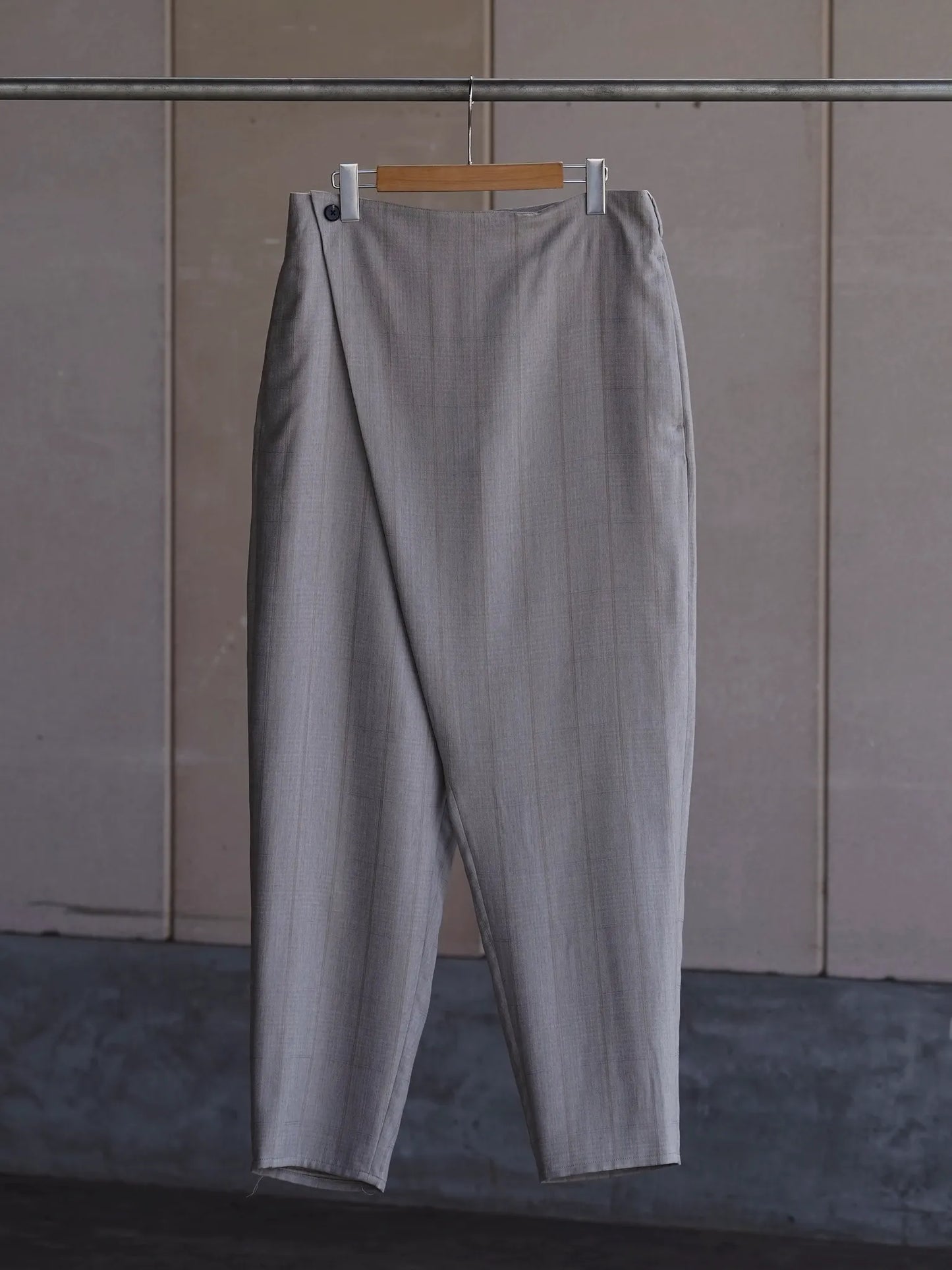nonnotte | Plica Pants Clay Mist