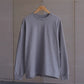 nonnotte | New Tapered Oversized Long Sleeve Heather Ash