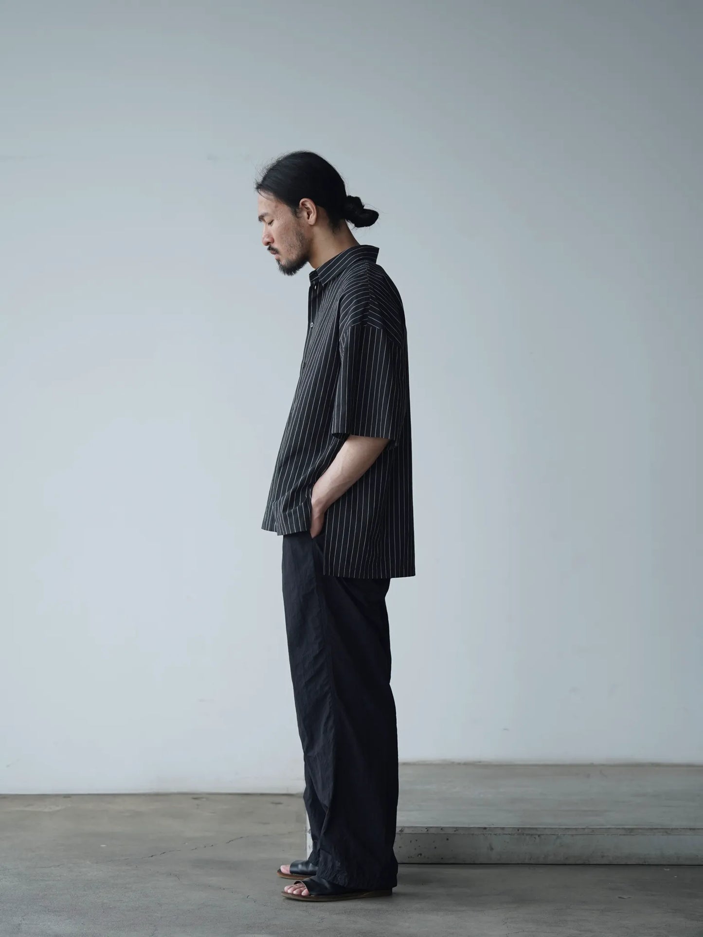 BESTIAIRE | BOXY SHIRT BLACK STRIPE
