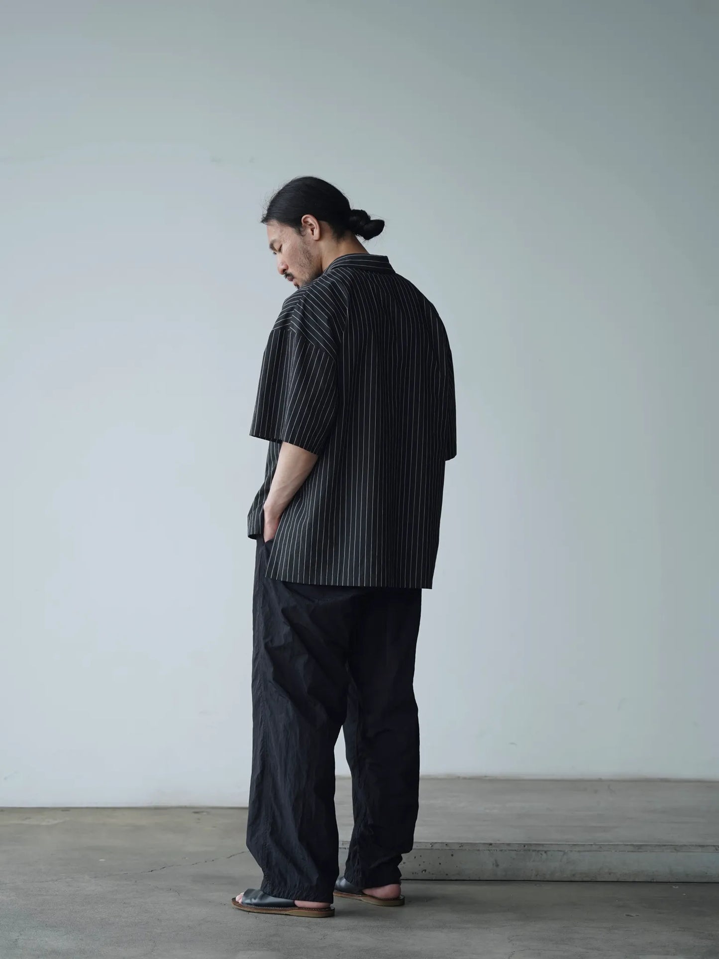 BESTIAIRE | BOXY SHIRT BLACK STRIPE