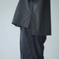 BESTIAIRE | BOXY SHIRT BLACK STRIPE