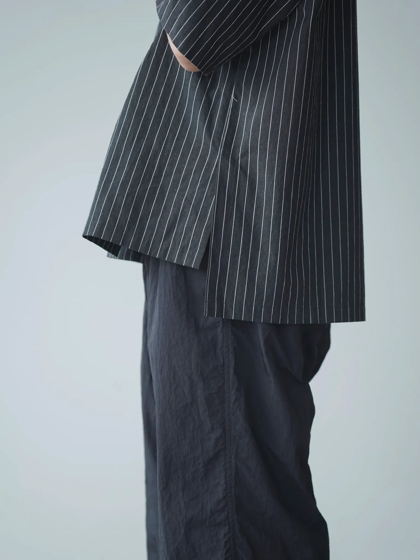 BESTIAIRE | BOXY SHIRT BLACK STRIPE
