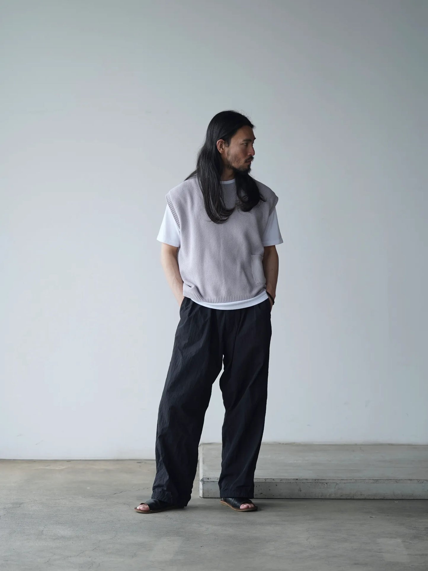 BESTIAIRE | POCKET VEST GRAY/GRAY