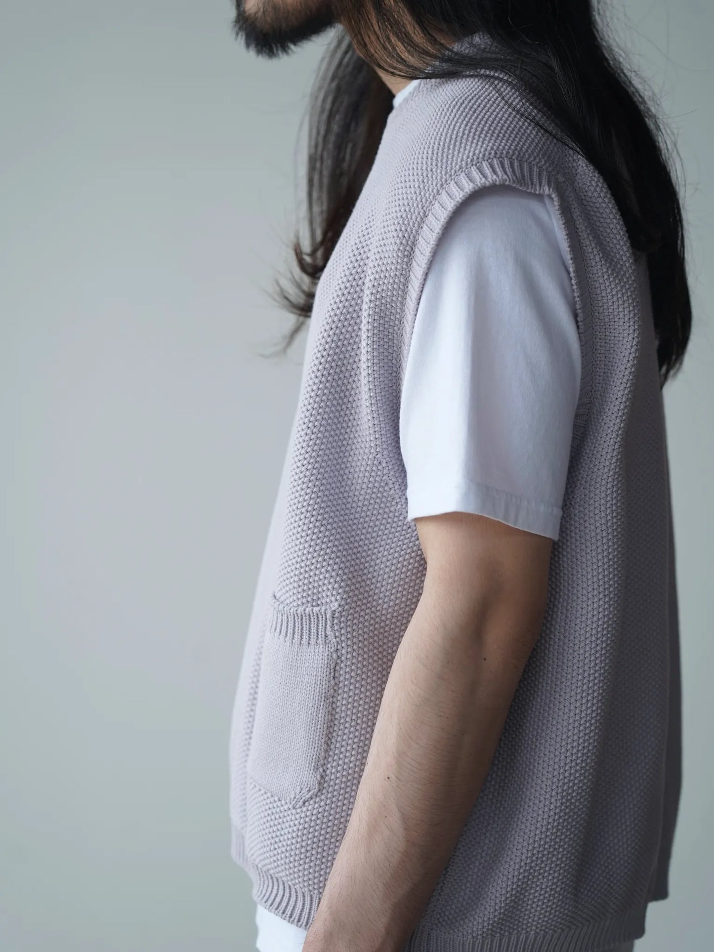 BESTIAIRE | POCKET VEST GRAY/GRAY