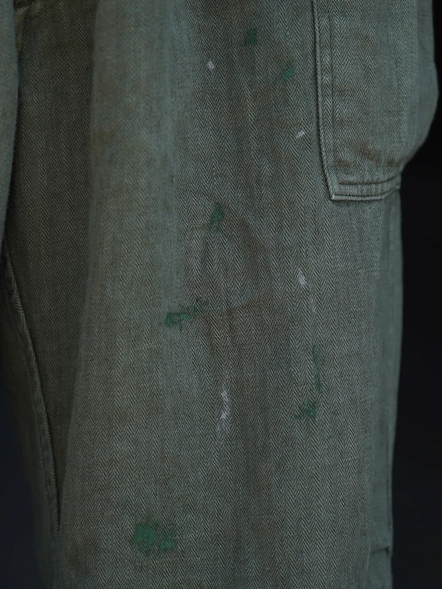 HERILL | HBT Linen Cargopants Olivedrab