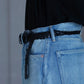 PETROSOLAUM | Hand-braided handle belt black
