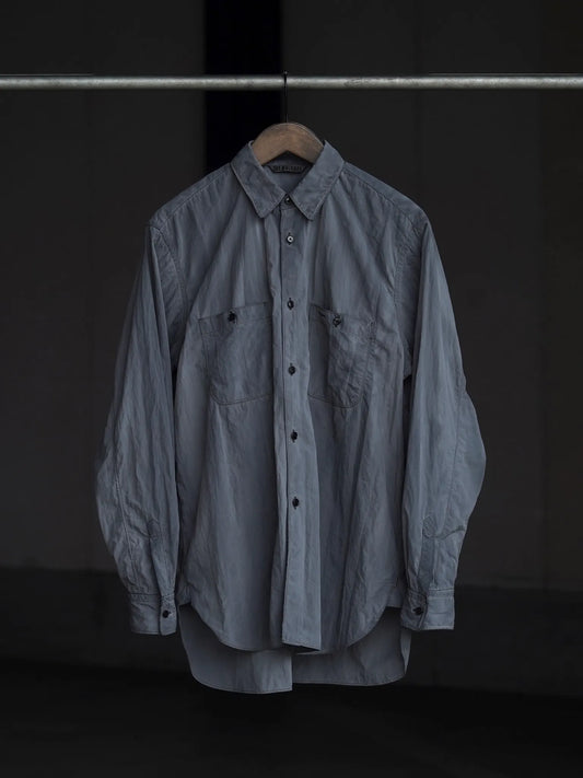 THE NULABEL | GARMENT DYED WORK SHIRT KURE