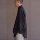 nonnotte | Round Tailor Oversized Shirt Smoke Berry