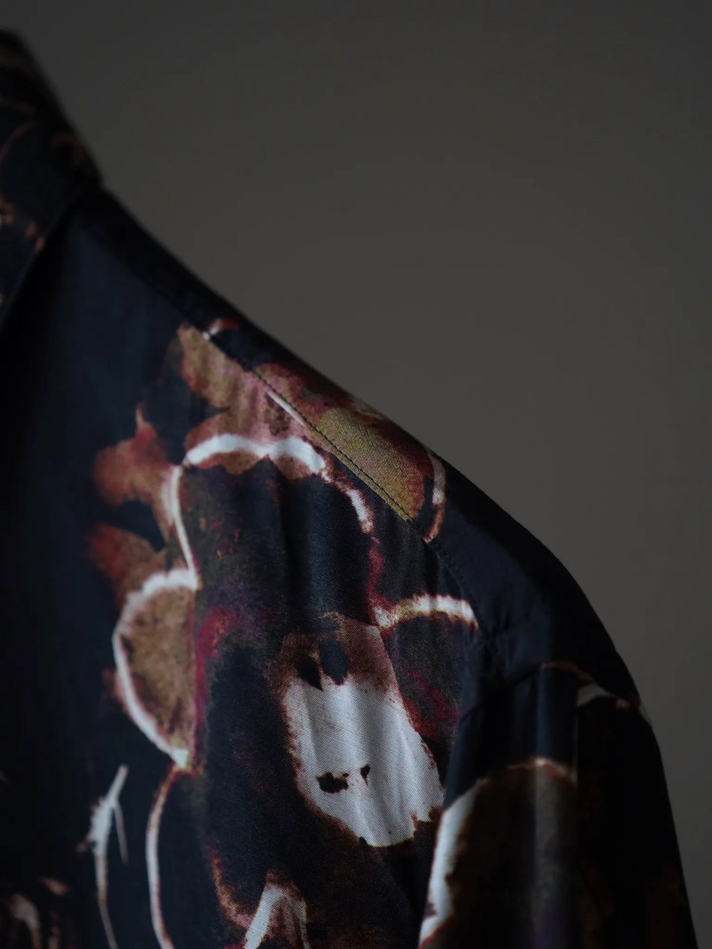 calmlence | REGULAR COLLAR SHIRT BRNPT