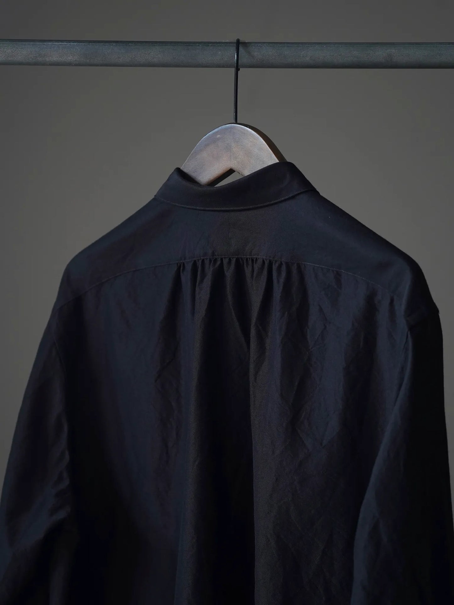 calmlence | REGULAR COLLAR SHIRT DBRN