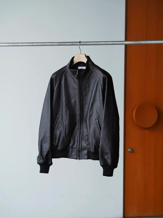 HERILL | Lambleather Weekend jacket Black
