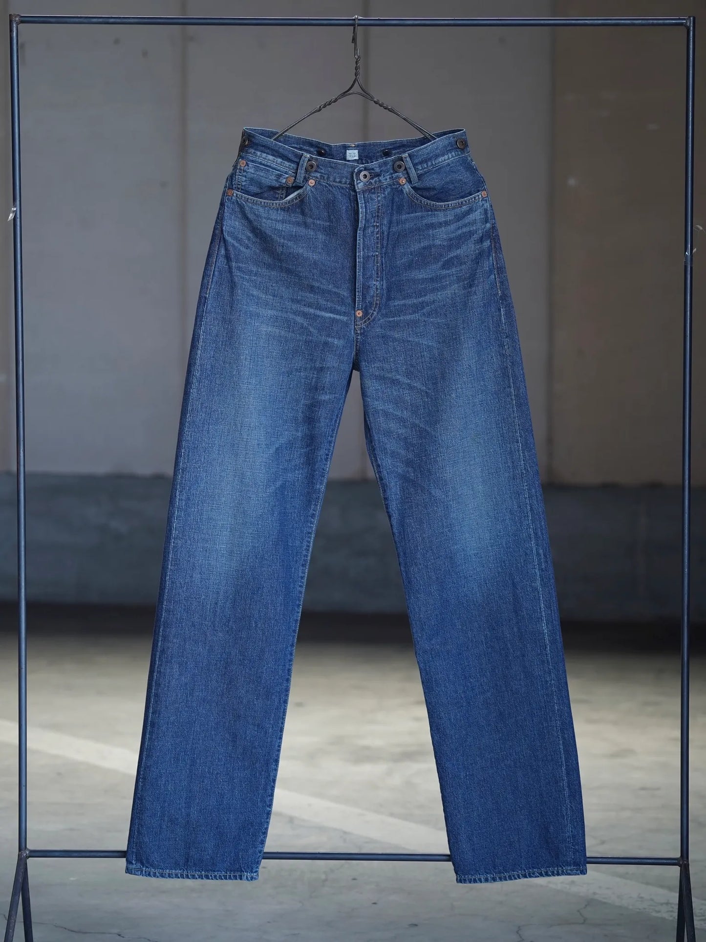 T.T | LOT.721 DAMAGED DENIM TROUSERS C.1930'S DAMAGED INDIGO