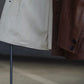 T.T | Lot.803 SACK LEATHER COAT Mud Dyed Brown