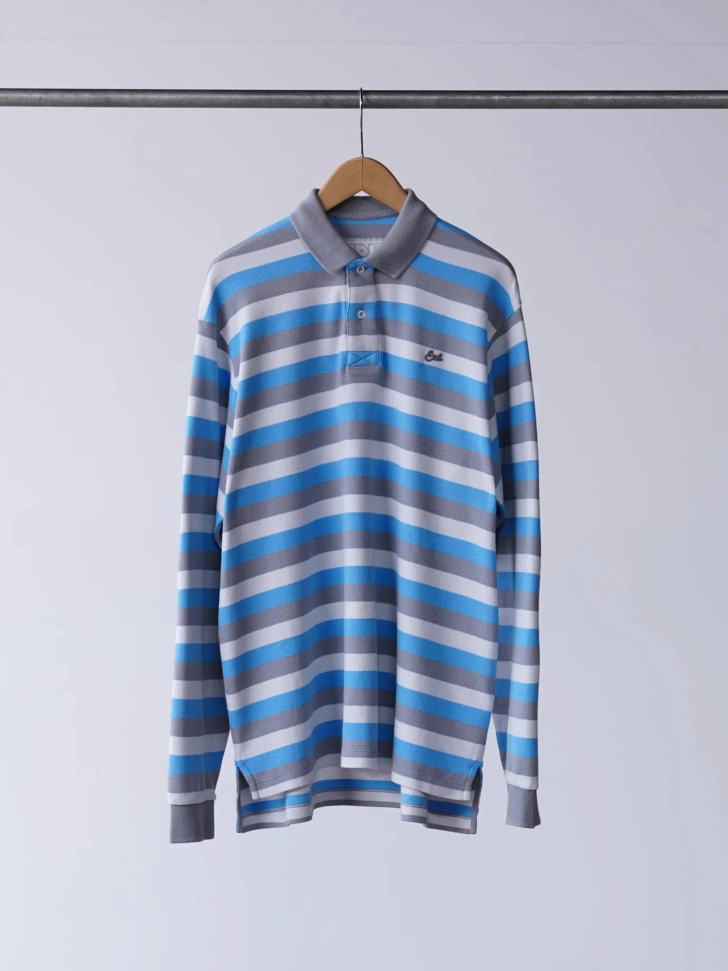 ERL | STRIPED LONG SLEEVE POLO STRIPE 2