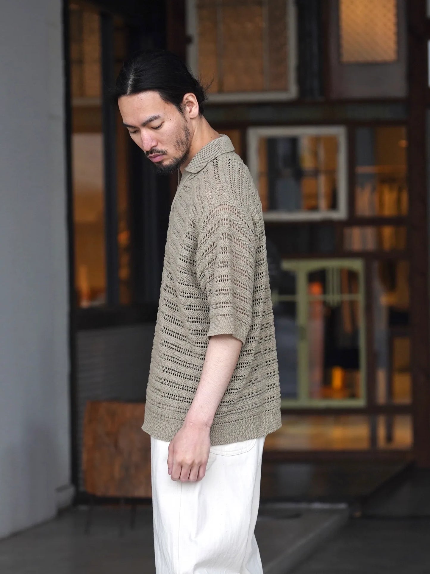 Olde H & Daughter | CRISP SILK SKIPPER P/O DRY BEACH