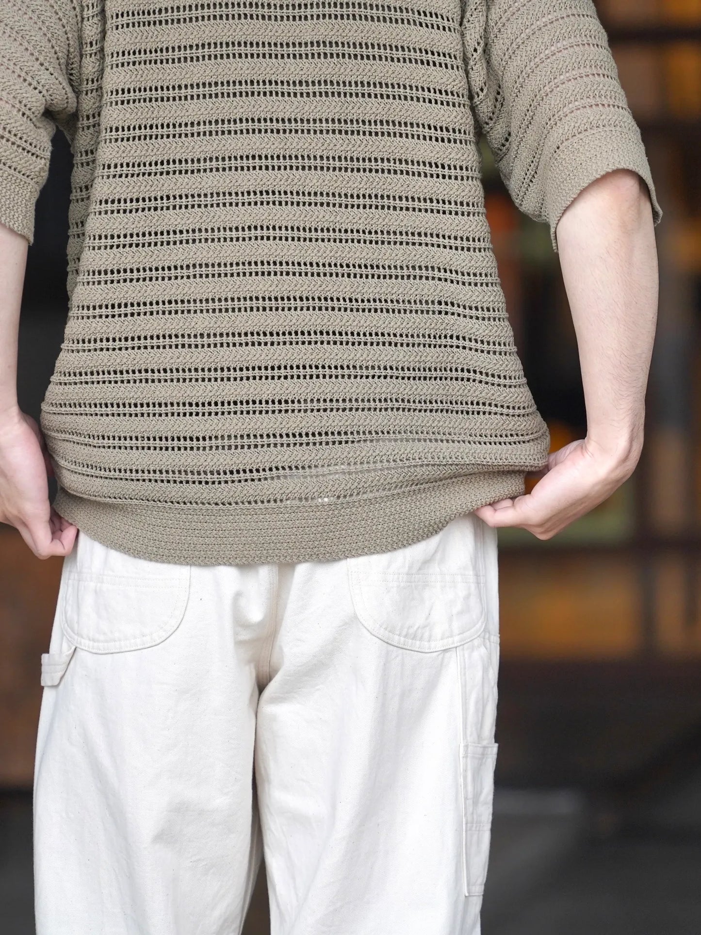 Olde H & Daughter | CRISP SILK SKIPPER P/O DRY BEACH