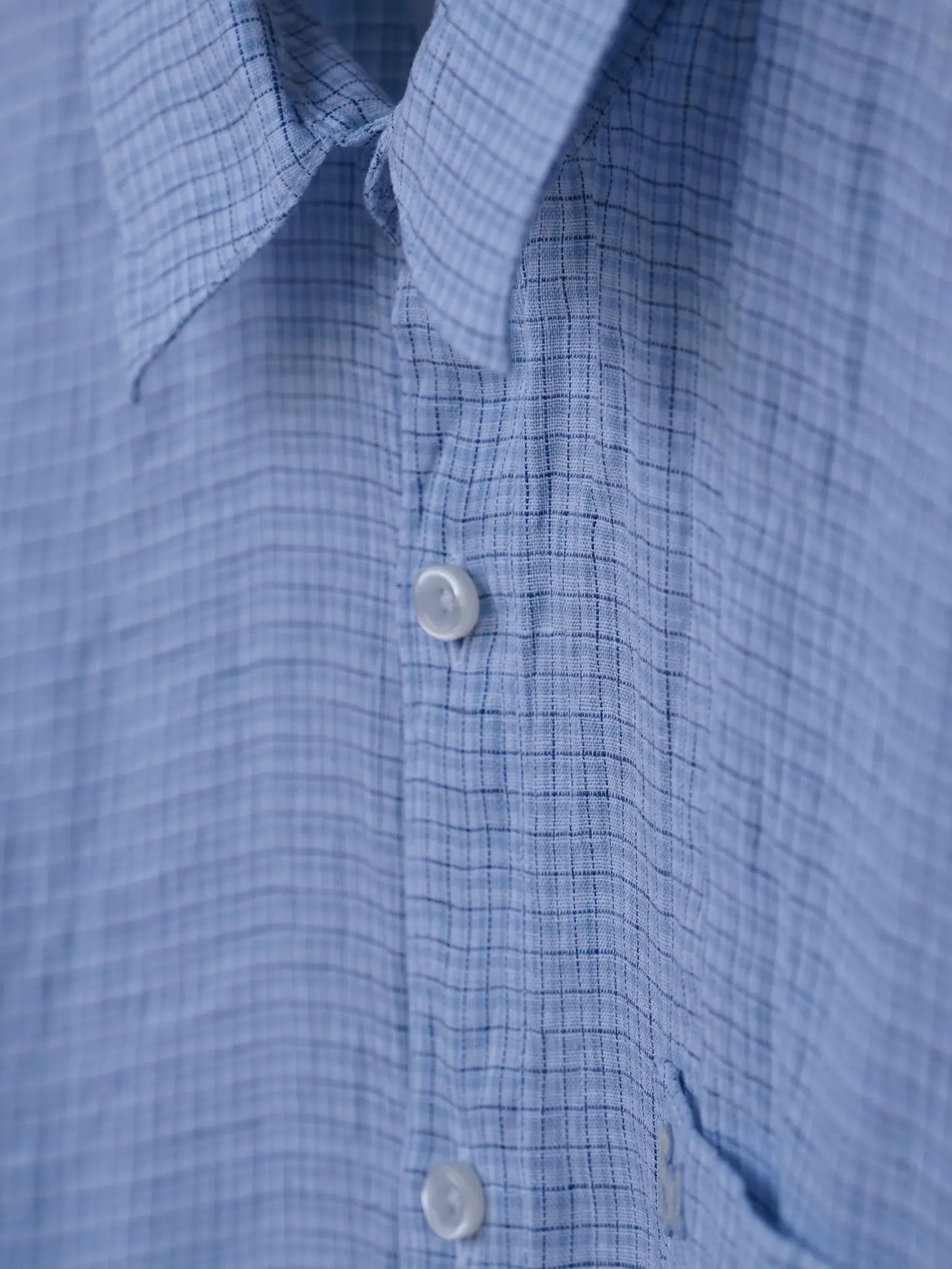 ERL | PLAID SHIRT BLUE