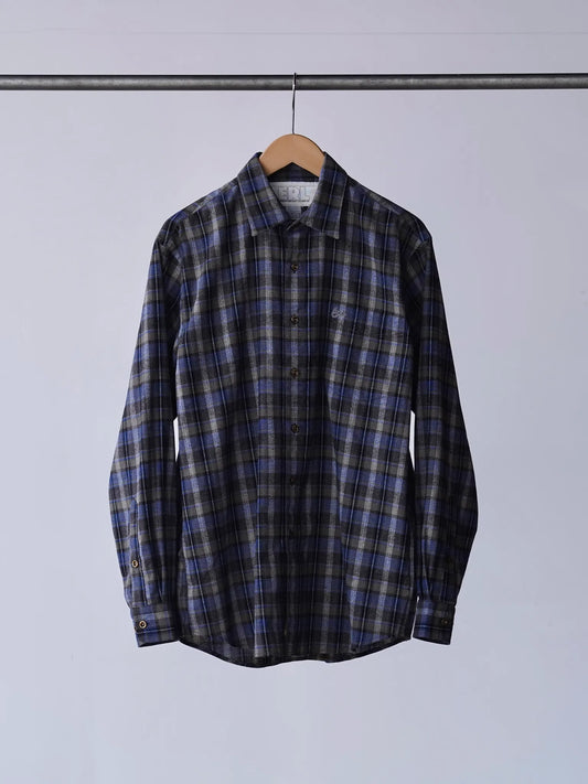 ERL | GREY CHECK SHIRT GREY CHECK