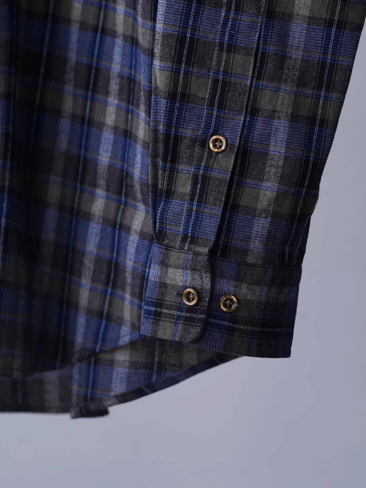 ERL | GREY CHECK SHIRT GREY CHECK