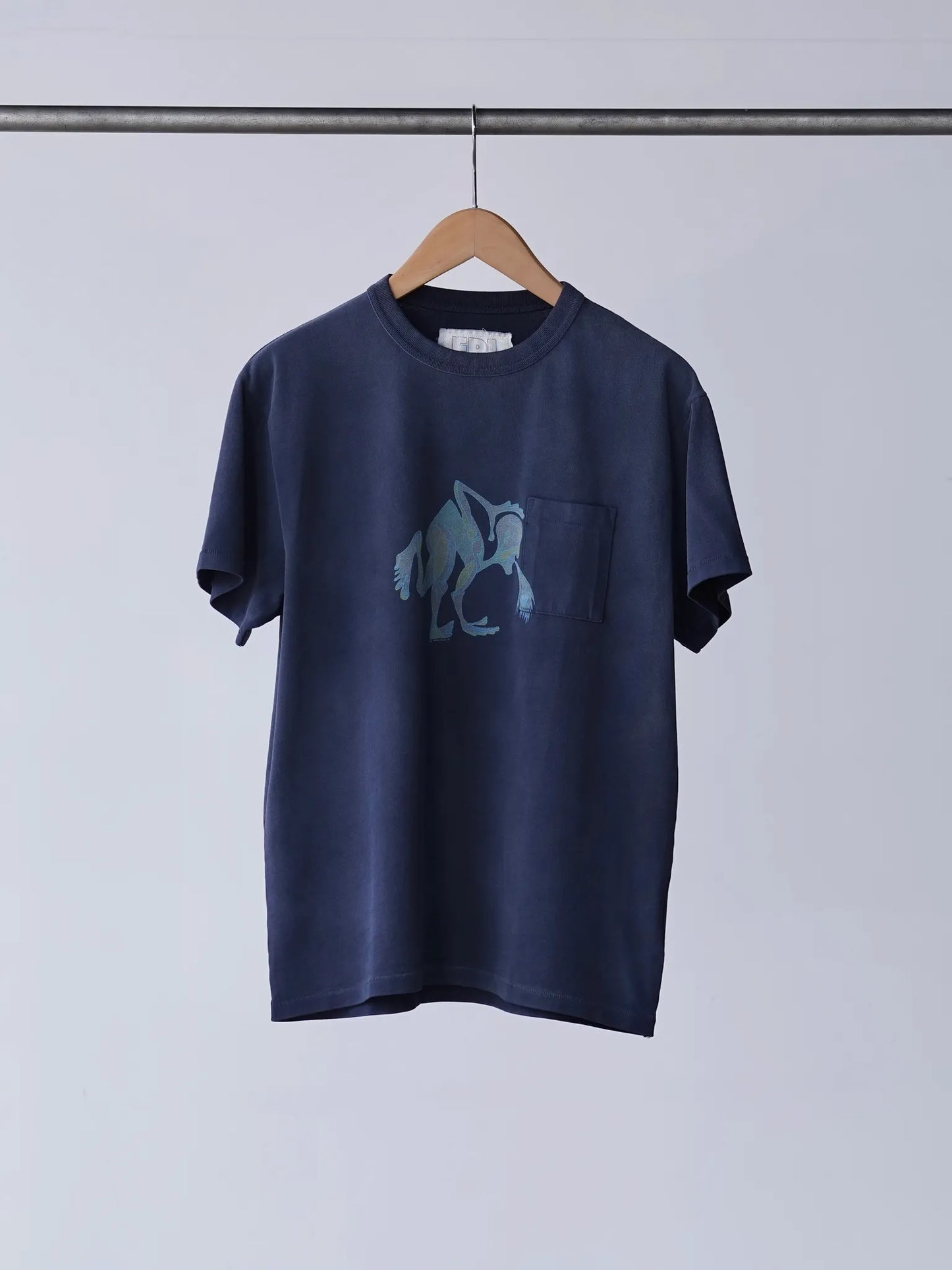 ERL | PUKE T-SHIRT BLUE