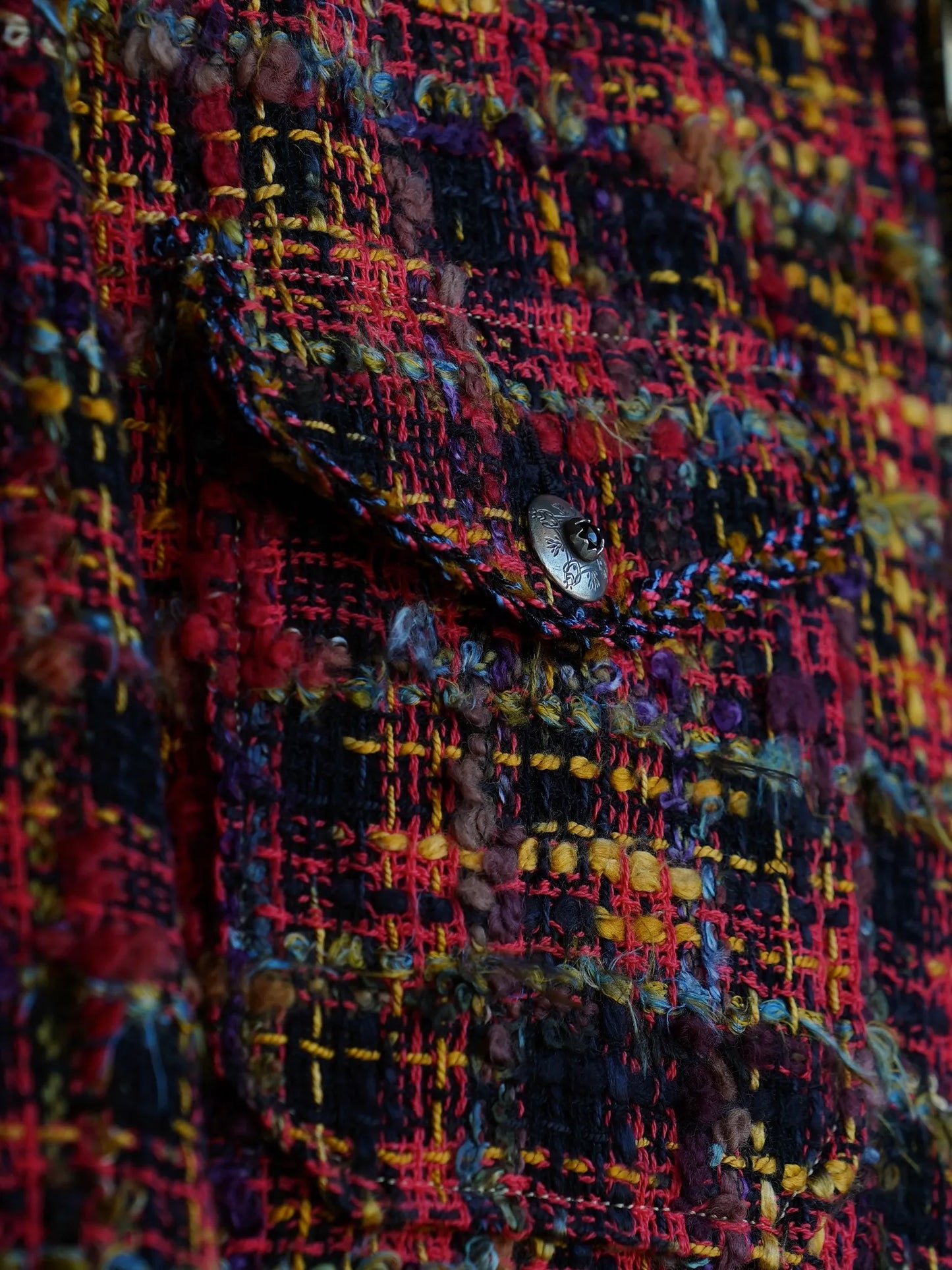 sarto-multi-tweed-zip-jacket-multi-4