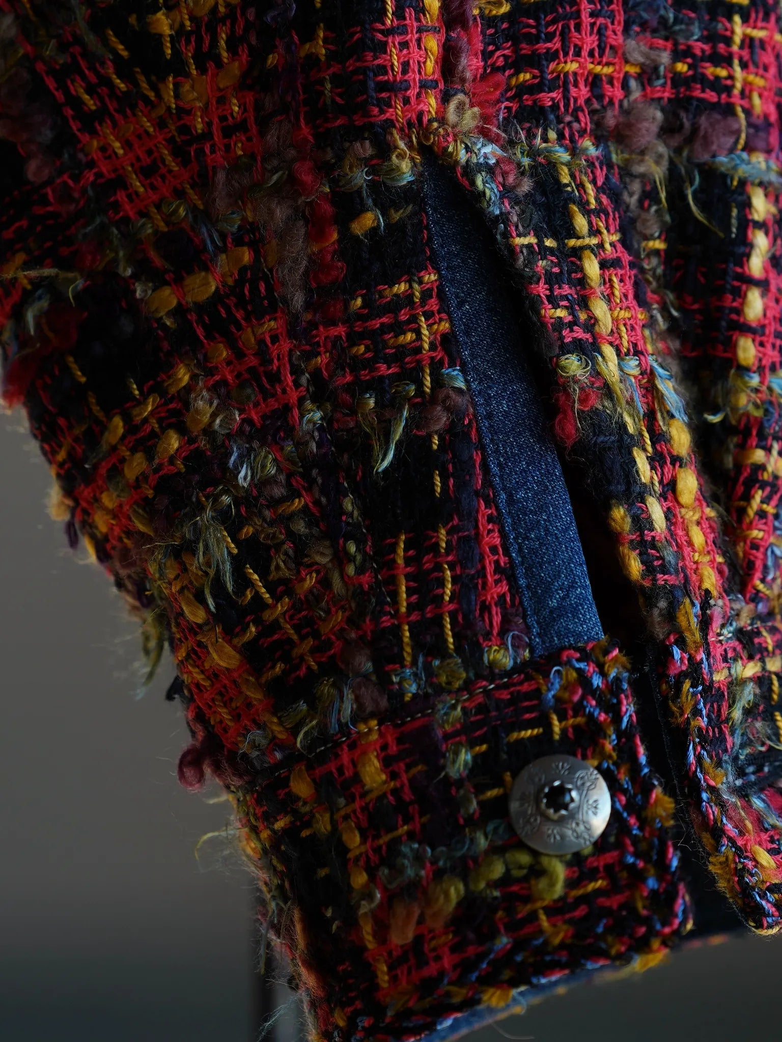 sarto-multi-tweed-zip-jacket-multi-5