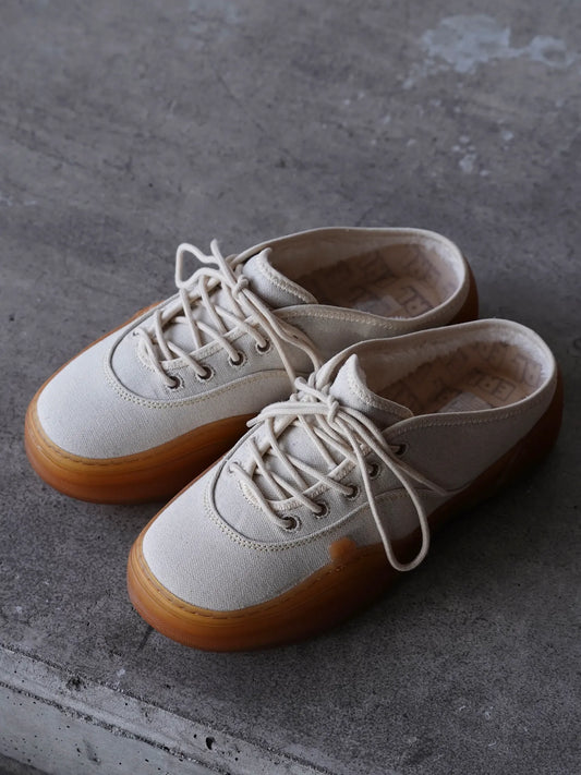 ERL | CAMINO LOW SKATE MULE DIRTY WHITE